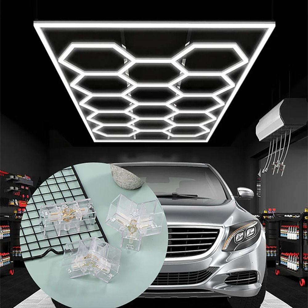 Hexagon Shape LED Lamp Connector 110-240V Honeycomb Light Connector Multi-Shape Connector  Car