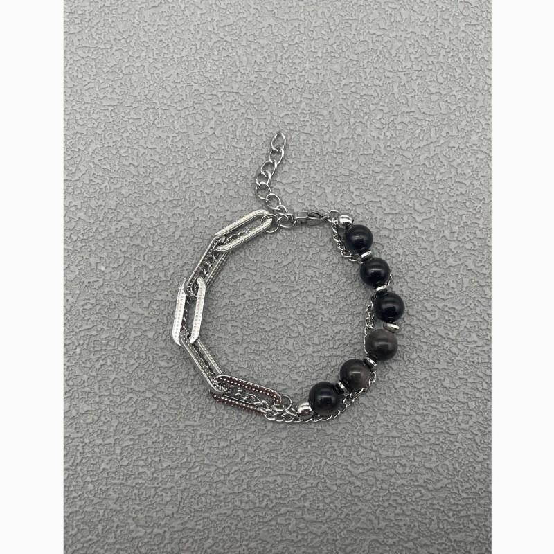 Original Geometric Stainless Steel Silver Stone Mens And Womens Jewelry For Hip Hop Style