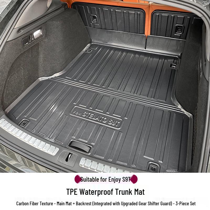 Hongjie S9T TPE Waterproof Trunk Mat - Car Interior Protection Accessory