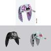 Postapocalyptic Rabbit Ear Distressed Baseball Cap With Sunblock For Street Fashion Enthusiasts