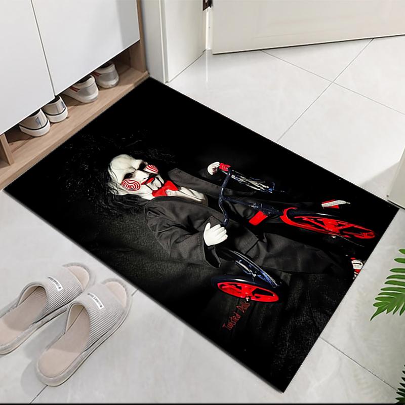 Halloween Horror Printed Carpet, for Office Chair Living Room Bedroom Kitchen Room Decor Gifts.