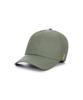 Bajal Studded Logo Nylon Newsboy Ball Cap Khaki