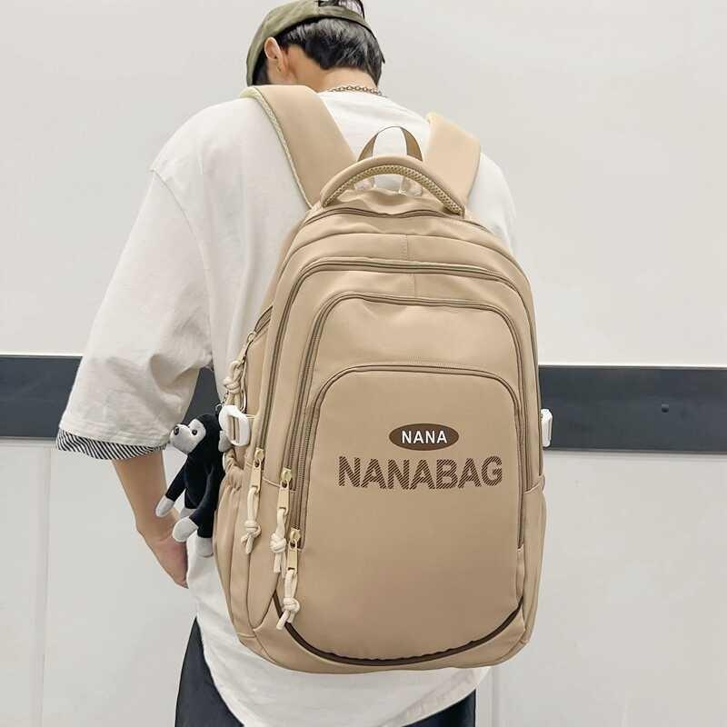 High Capacity Stylish Backpack With Comfortable Air Cushion Straps For Men And Women