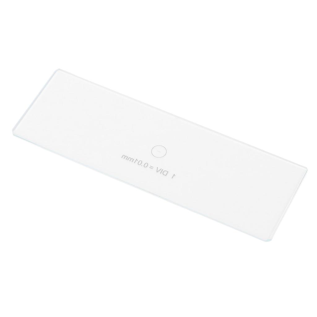 0.01mm Punct Reticul Microscop Camera Lamelă Placă Multifuncțională Reticul Riglă de Calibrare Precisă