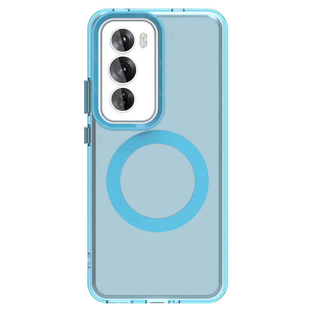 Magsafe Matte Phone Case For Oppo Reno12 Reno12 Pro 5G Protective Case Magnetic Wireless Charging Shockproof Back Cover