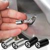 4pc Metal Car Wheel Tire Valve Stem Caps Covers Car Accessories For Nissan Nismo Xtrail 1 Qashqai Skyline Rogue Leaf Note Sentra