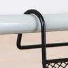 With Hook Bedside Hanging Basket Large Capacity Bedside Rack Durable Storage Basket