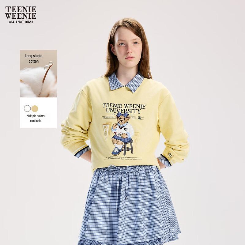 Teenie Weenie Women s Bear Cartoon Sweatshirt (2026 Spring Collection) M