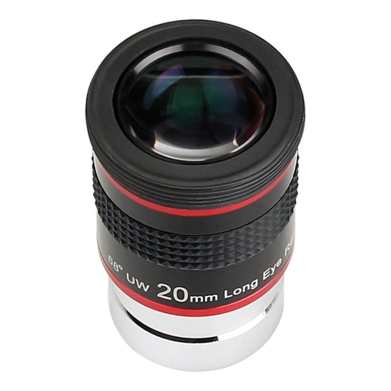 Telescope Eyepiece 1.25In 6mm/9mm/15mm/20mm UltraWideAngle 68° Astronomical Monocular Eyepiece for Planet Observation