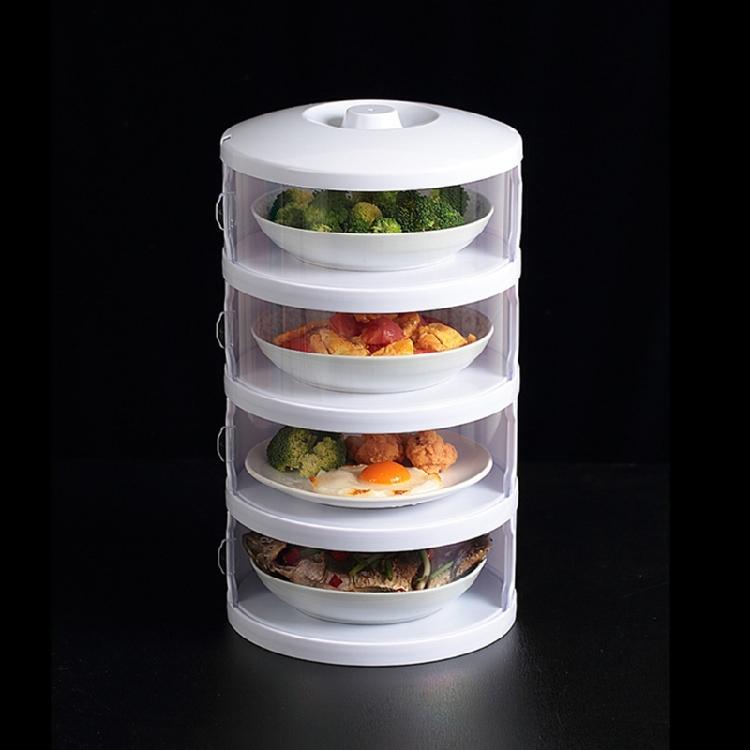 Stackable Food Insulation Cover Dust Proof Portable for Home Kitchen Storage Box