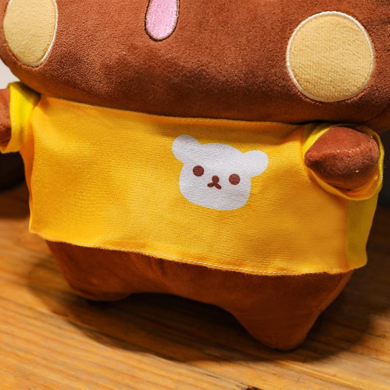 New one or two cloth plush toys cute expression bag doll panda doll throw pillow two-dimensional animation