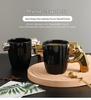Stylish 3D Revolver-Shaped Ceramic Coffee Cup