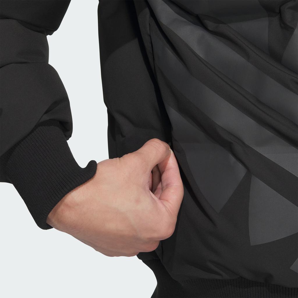 Adidas Originals Chillax Lwd Warm Soft Comfortable Stylish Jacket Down Coat Unisex Jacket Black JL8409