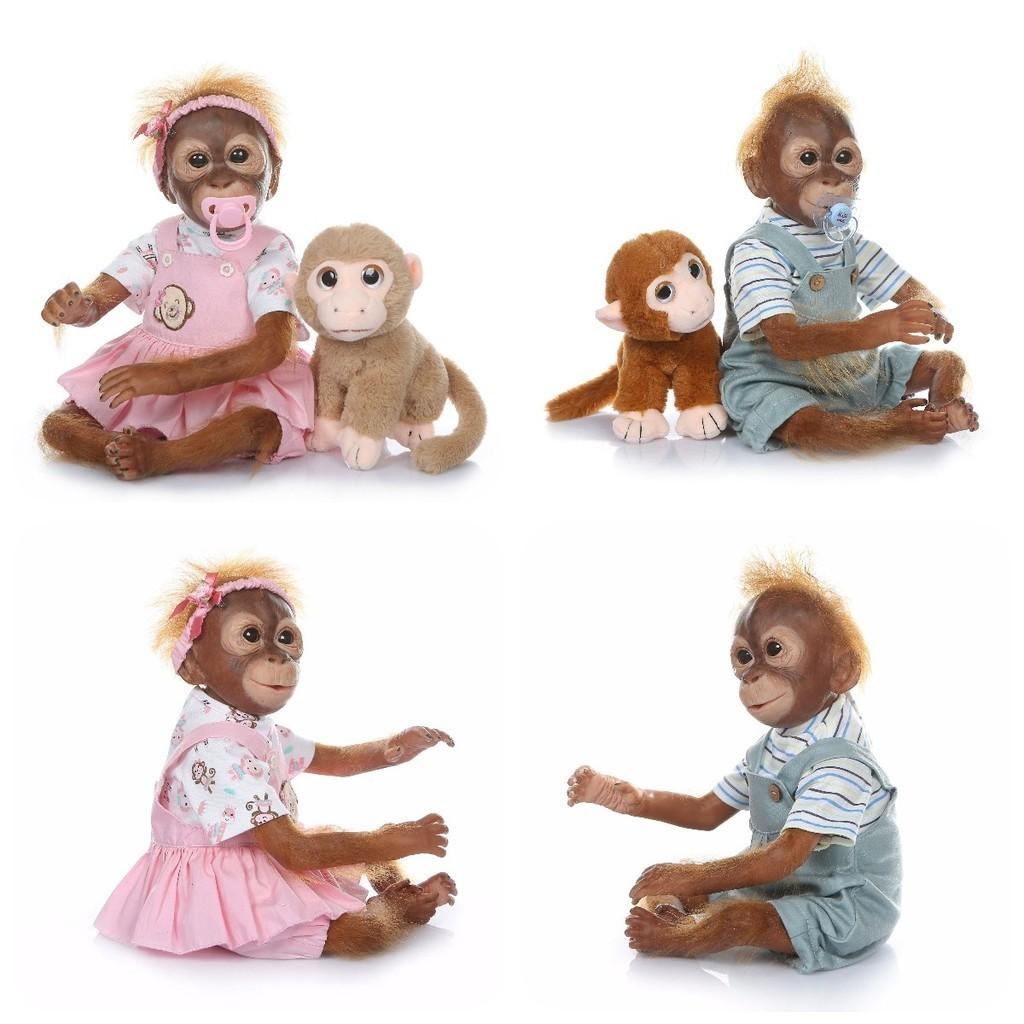 Adorable Npk New Twin Monkey Toys Perfect Creative Gifts For Children