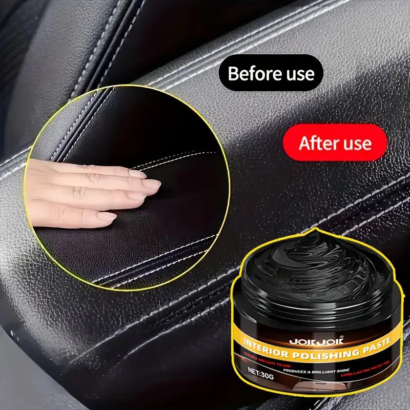 30G Interior Polishing Paste - Car Scratch Remover, Anti-Fading, Leather & Dashboard Restorer