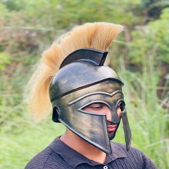Korinthischer Helm, Spartanischer Helm, Griechischer Helm für Kostüme und Ausstellungen, Bestes Geschenk für ihn