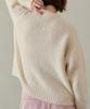 WIOE Toggle Button Kint Cardigan_Ivory
