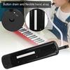 32-Key Melody Harmonica, Lightweight and Comfortable for Beginners and Kindergarteners (Black)