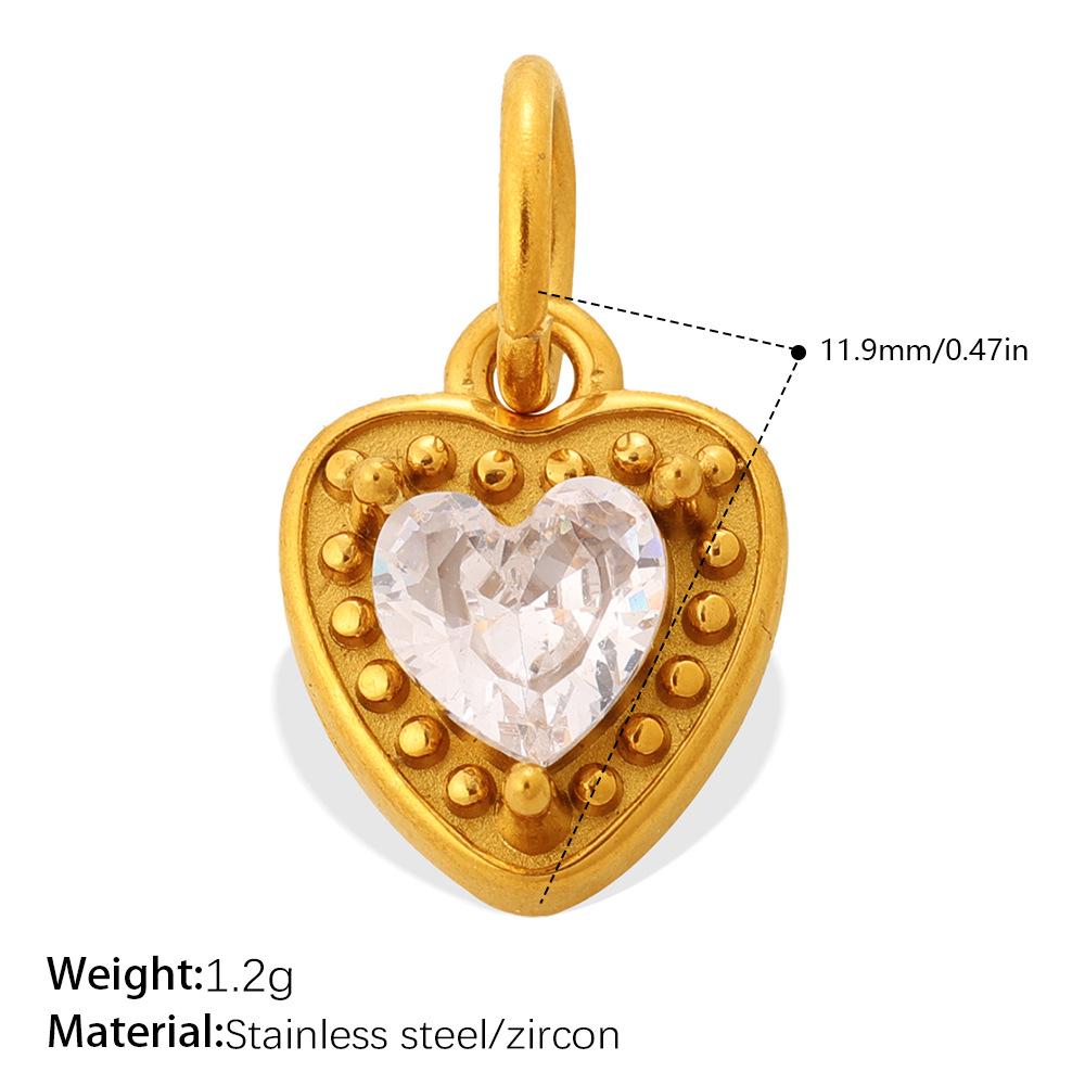 European & American Cross-Border Rhinestone Pendant - Luxury Retro Musical Note Guitar Ornament