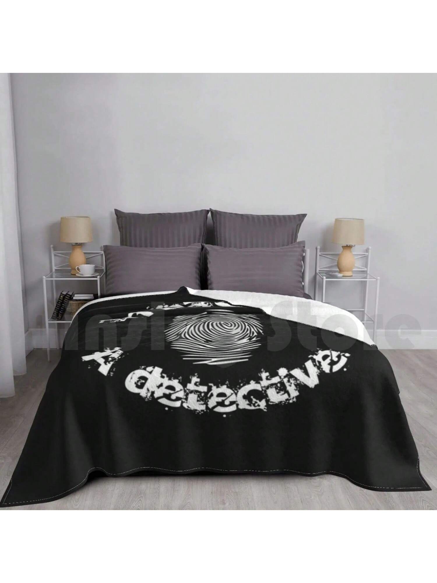 I m Basically A Detective Blanket For Sofa Bed Travel True Crime Law And Order Sherlock 75X95CM