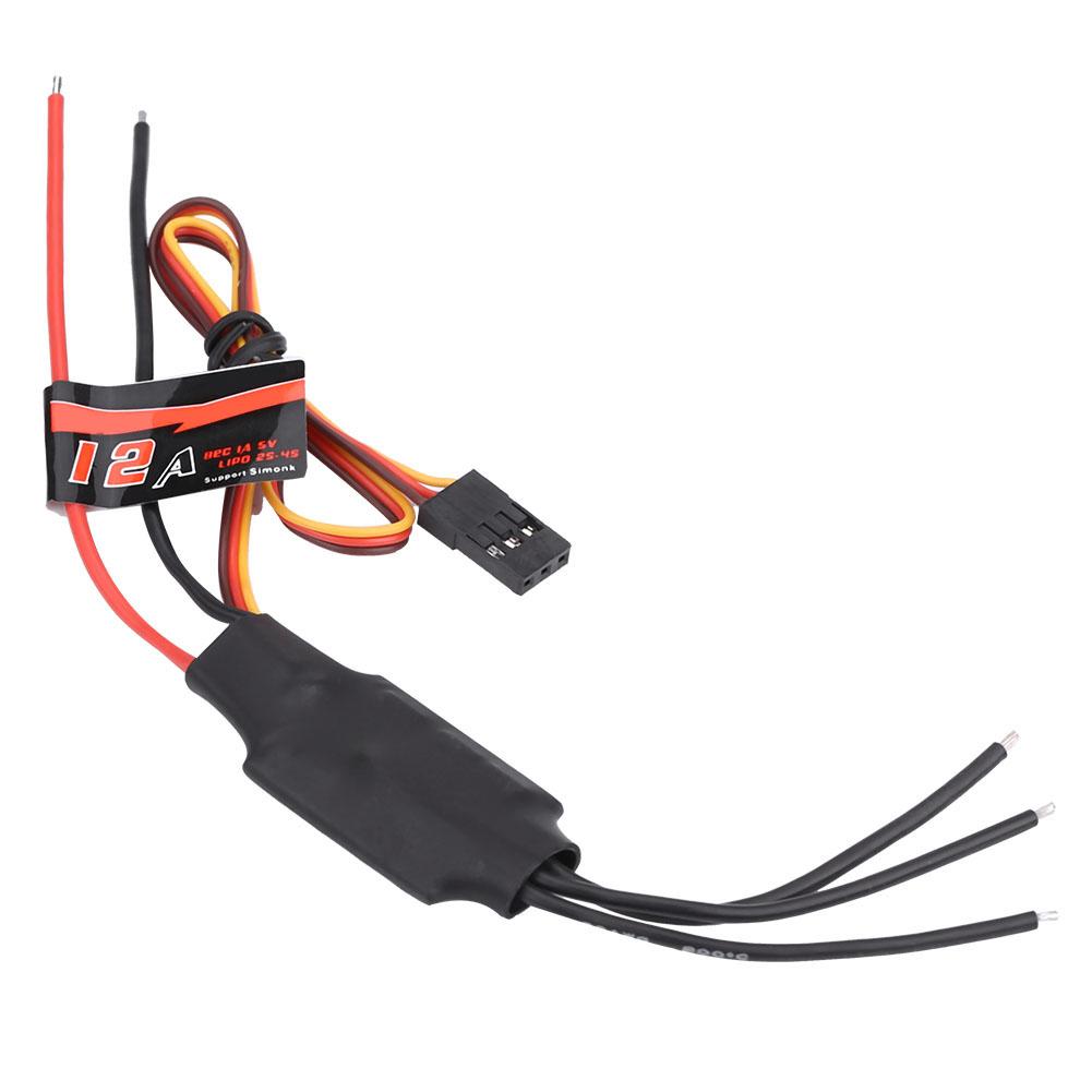 EMAX Simon Series BLHeli 12A ESC 23S Battery for 130210mm Racing Drone (12A)