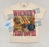Wiener? I Hardly Know Her T-Shirt Funny Dog Dachshund Meme Bootleg Graphic Shirt