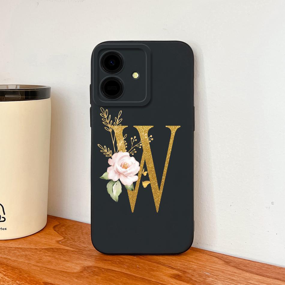 For Honor Play 10 10A 10T Case For Honor Play10 Elegant Rose Letters Soft Back Cover Camera Protection High Quality Phone Cases