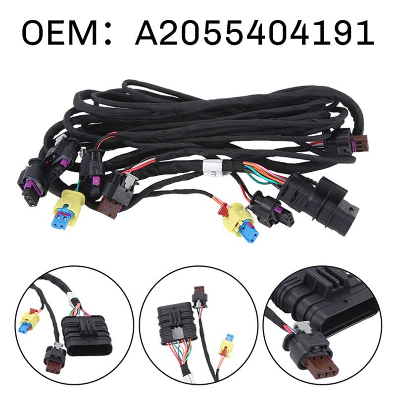 Precise A2055404191 Car Front Bumper Parking Sensor Wiring Harness For Mercedes Benz W205 2013-2020 2055404191