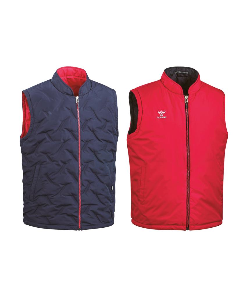 Hummel Functional Reversible Padded Vest - Navy Red (Hm-6891)