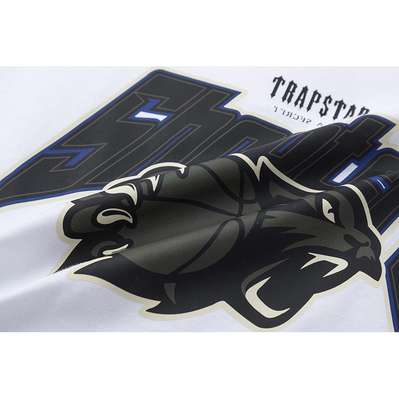 665 Trapstar London 2026 Summer New High Quality Cotton Round Neck Loose Large Size Women's T-shirt