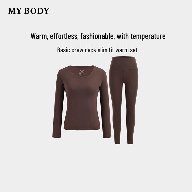 

mybody Женский базовый термокомплект с круглым вырезом XL