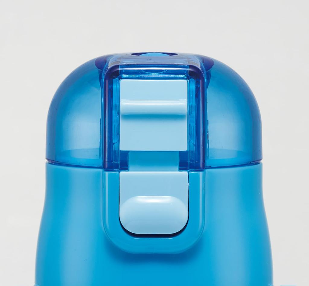 Skater Stainless Steel Water Bottle for Direct Lightweight and Cooling Water Sports Water Kids, Drinking, 470ml, Child-Friendly, Doraemon, Gingham,