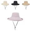 Polyester Wide Brim Sun Hat For Women With Sun Protection And Breathability Perfect For Spring And Summer Outdoor Activities