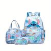 TS JYL laptop bag,Stitch Backpack Lightweight Large School Bag For Grade 1-6 Students