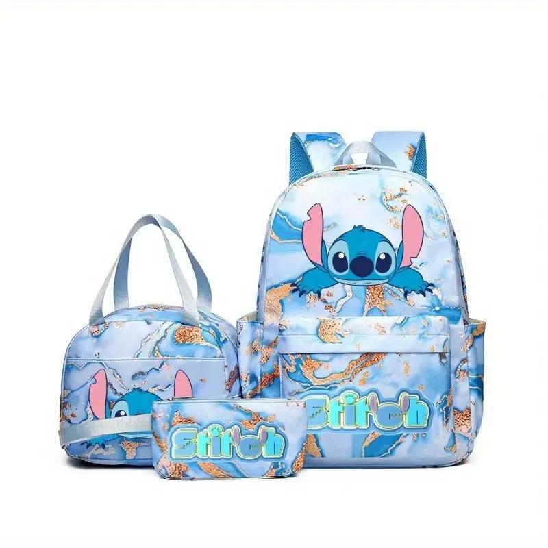 TS JYL laptop bag,Stitch Backpack Lightweight Large School Bag For Grade 1-6 Students
