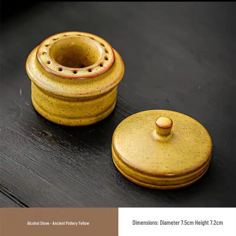 Portable Ceramic Tea Stove & Hand Warmer