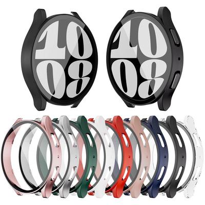 Coque Bumper Protectrice & Protection d'Écran pour Galaxy Watch 7/6/5/4/FE
