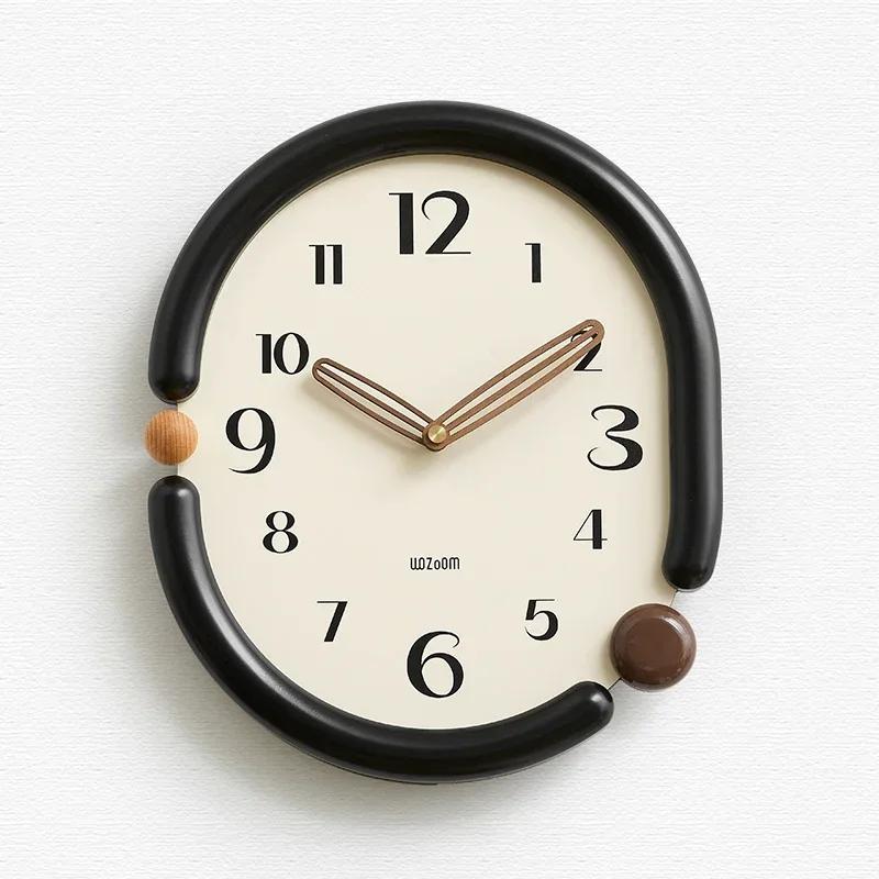 Wall Clock Pendulum Living Room Brief Creative Wall Clock Swingable Luxury Clocks Silent Bedroom Modern Stylish Watch Home Decor