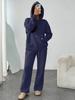 2026 Autumn/Winter Oversized Hoodie & Wide-Leg Pants Set