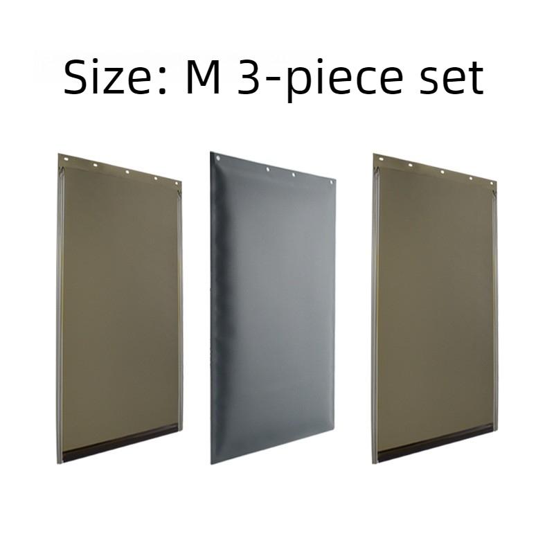 

Pet Insulation Sheet Door Curtain Pet Door Panel Air Conditioning Block Cat Dog Opening Door Partition Dog Supplies Gates