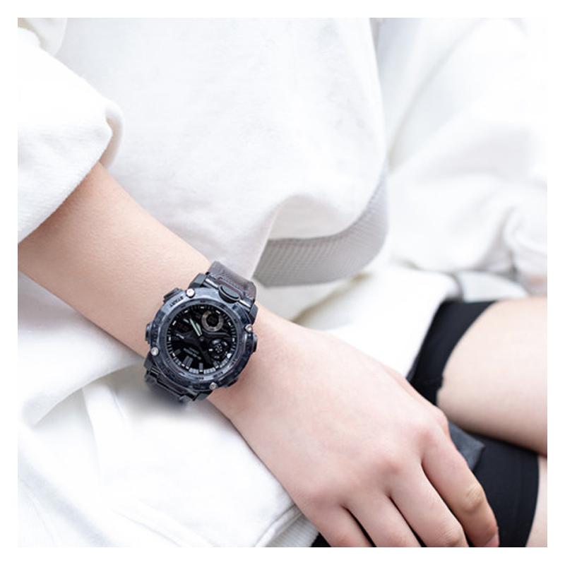 Casio LCD/pointer dual display series G-SHOCK new ice tough series waterproof and shockproof quartz movement resin strap Japanese and GA-2000SKE-8AJF