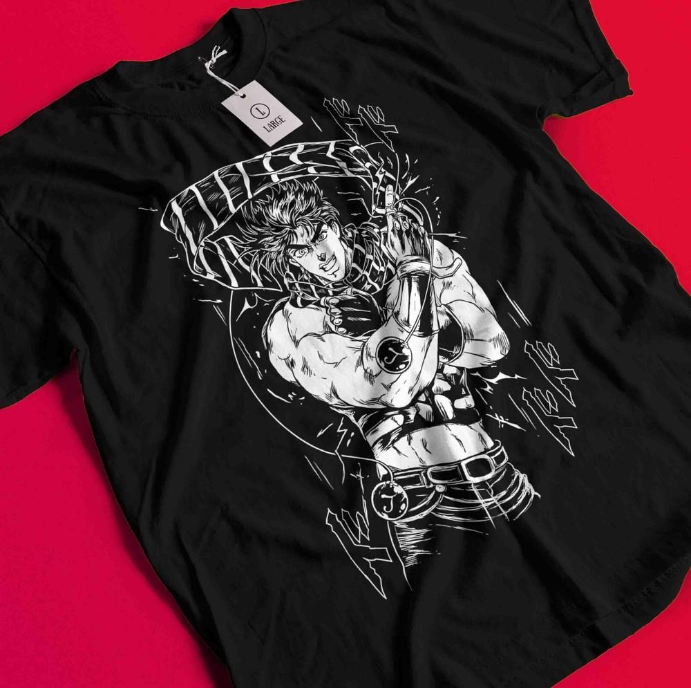 

Футболка Jojo s Bizarre Adventure, футболка Джонатан Джостар, футболка Дио, футболка Джотаро Куджо AA327 M