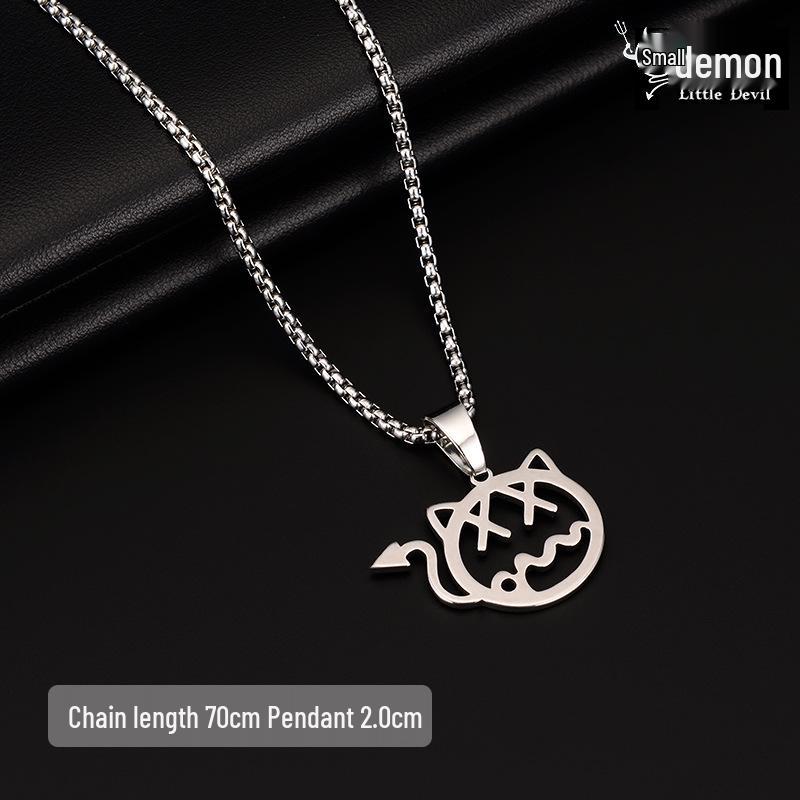 Trendy Men's Clavicle Necklace: Versatile, High-End, Simple Hip Hop Jewelry