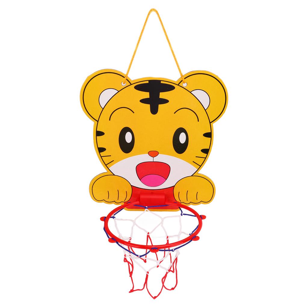 Hanging Basketball Hoop Mini Plastic with Basketball Net Ball for Indoor Outdoor Toy Sports Game