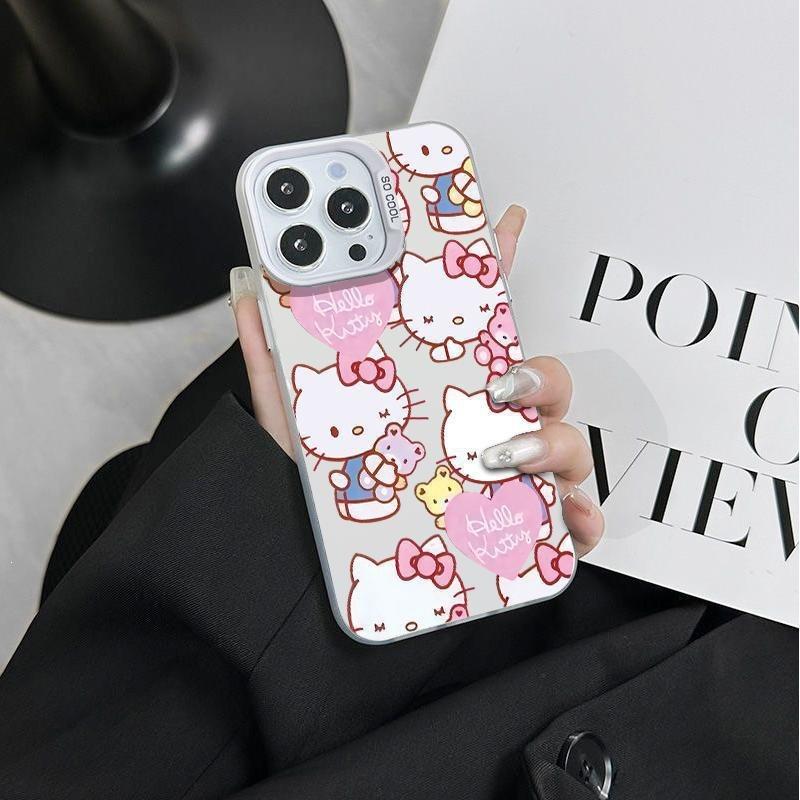 Explosive TEMU/Xiyin/TikTok Sanlio TK Cat Hello Kitty for Apple 16 Mobile Phone Case