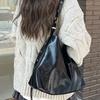 Sweet Cool Large Capacity Pu Ladies Messenger Bag Simple Solid Color Women's Shoulder Bags Fashion Retro Female Handbags Purse