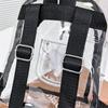 PVC Transparent Backpack Korean Style Shopping Bags Casual Fashion Jelly Bag  Lady