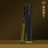 Single Pack Independent Boxed Black Gold Long Head Toothbrush,for Both Male and Female Adults, New Soft Bristled Toothbrush