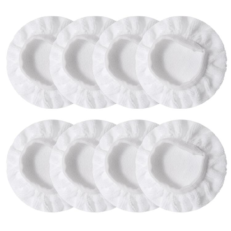 Packung mit 8 Universal-Dampmopp-Pads für Handstaubsauger Mikrofaser-Reinigungspad Mikrofaser-Ersatztücher