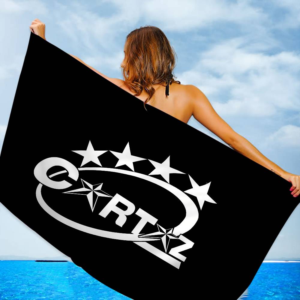Hot Fashion C-Corteizs Microfiber Printed Beach Towel Mountain Climbing Yoga Beach Swimming Running Absorbent Soft Towel